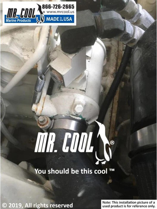 3975986CN Aftermarket Cummins 5.9L ISB/QSB Oil Cooler 3 x 9 in, 1-3/4 in | Sawley's Select Marine Parts