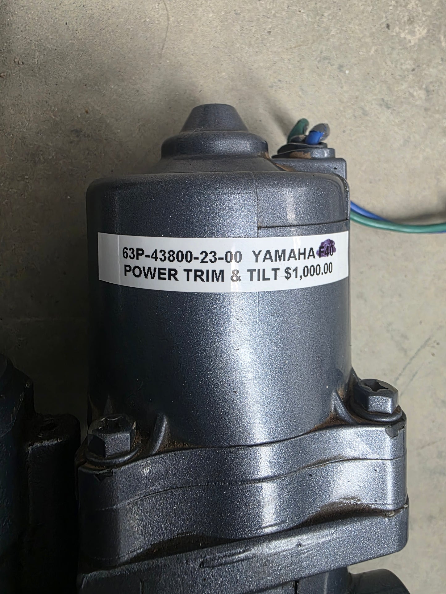 63P-43800-23-00 Yamaha Power Trim & Tilt | Genuine Used Part