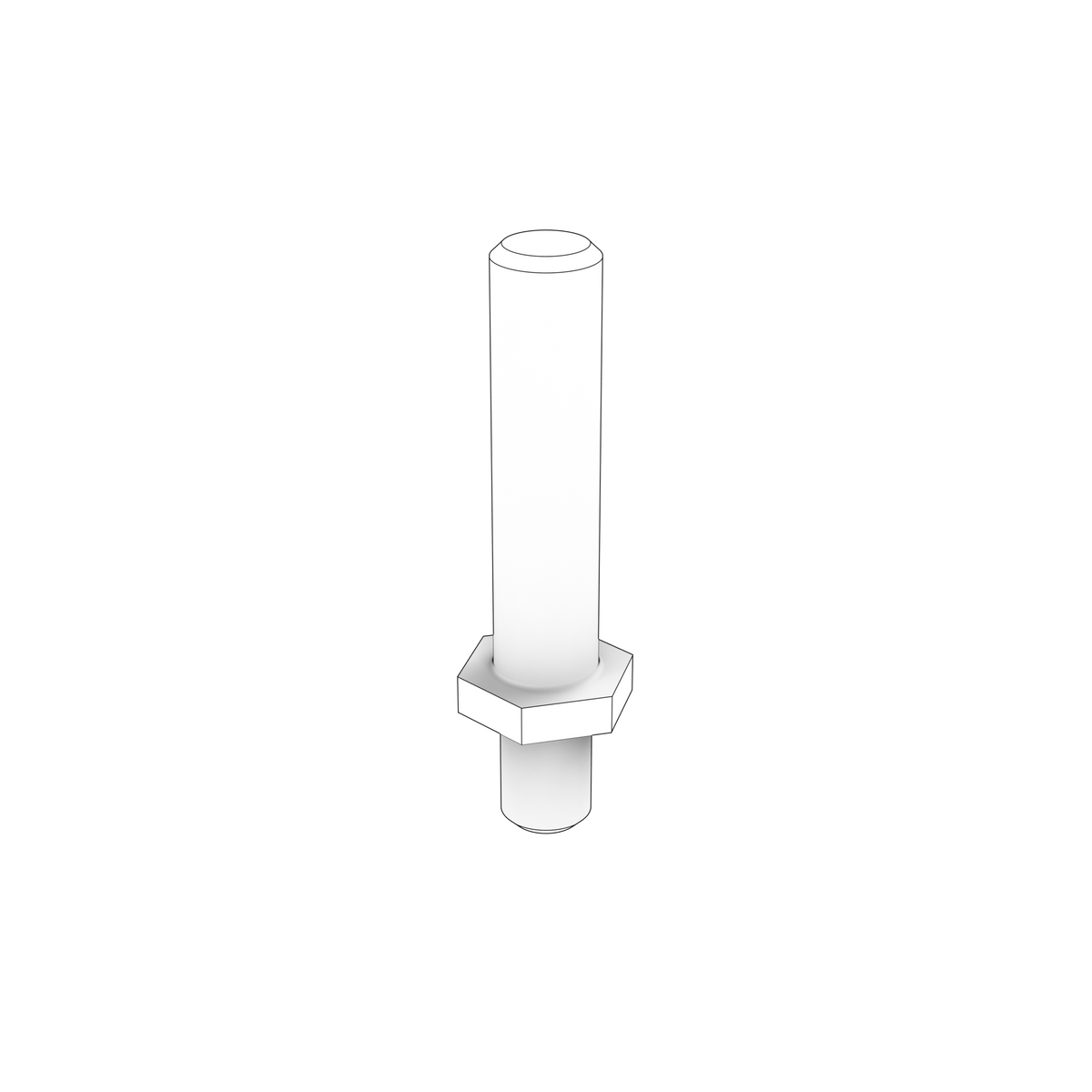 860950 Adjusting Screw | Genuine Volvo Penta Part