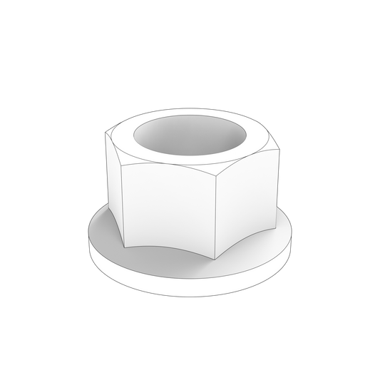 994628 Flange Nut | Genuine Volvo Penta Part