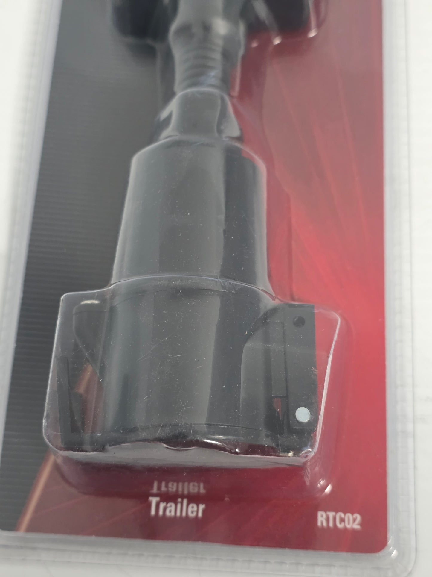 RTC02 Repco 7 Pin Flat To 7 Pin Round Trailer Plug Adaptor Large | Marine Trailer Part