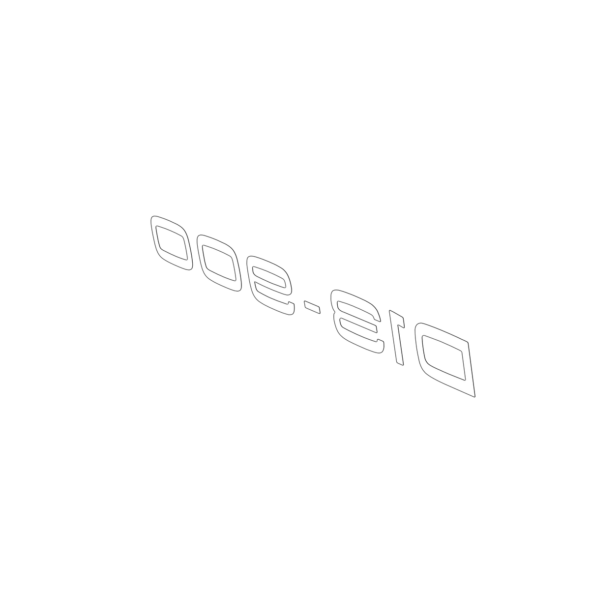 21260295 Decal | Genuine Volvo Penta Part
