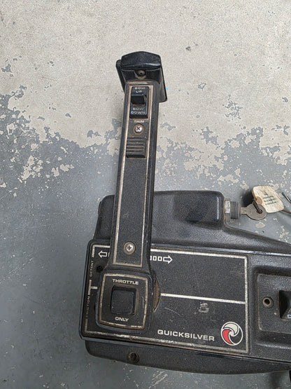 85892 Quicksilver Control Box - With Key & Loom With Trim | Genuine Used Part