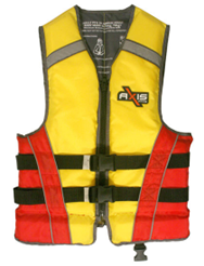 602402 Axis Aquasport Nylon PFD Level 50 S Adult 40-60kg | Marine Safety Gear