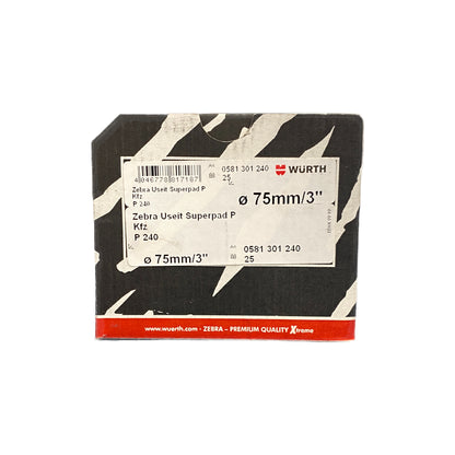 0581301240 Sanding disk 240 | Genuine Wurth Product