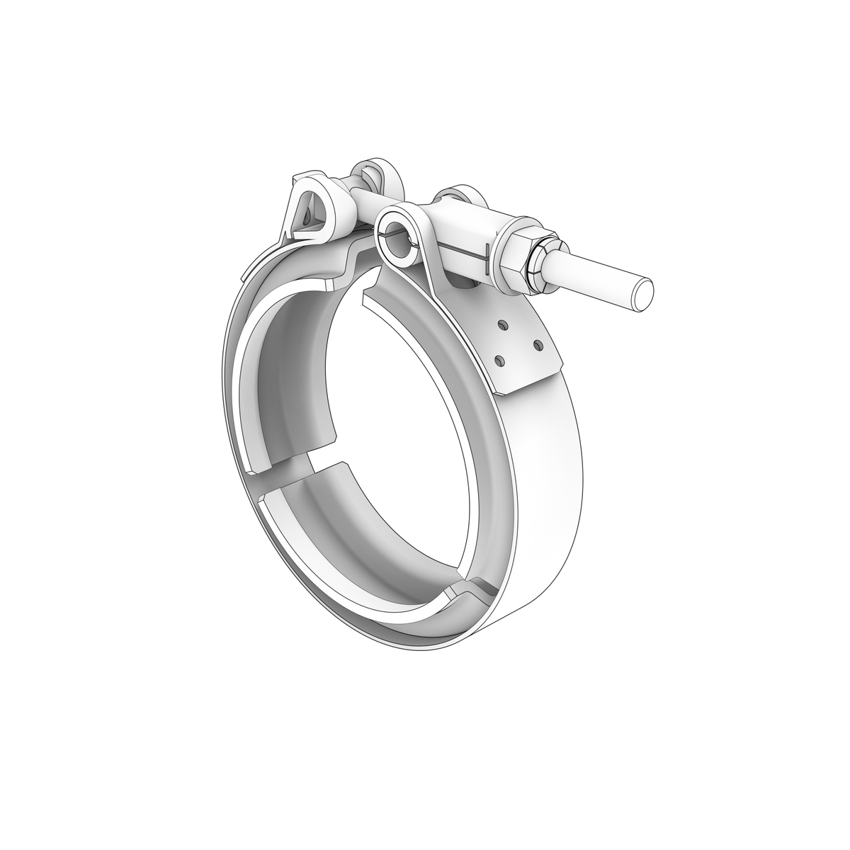 20755169 V-Clamp | Genuine Volvo Penta Part