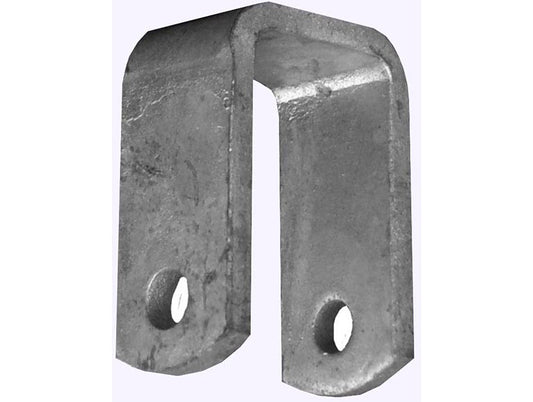 A1666N Mackay 2040 Dunbier Deep Front Spring Hanger Black | Marine Trailer Part