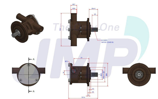 CM08IH Craftsman Seawater Pump JMP CM08IH