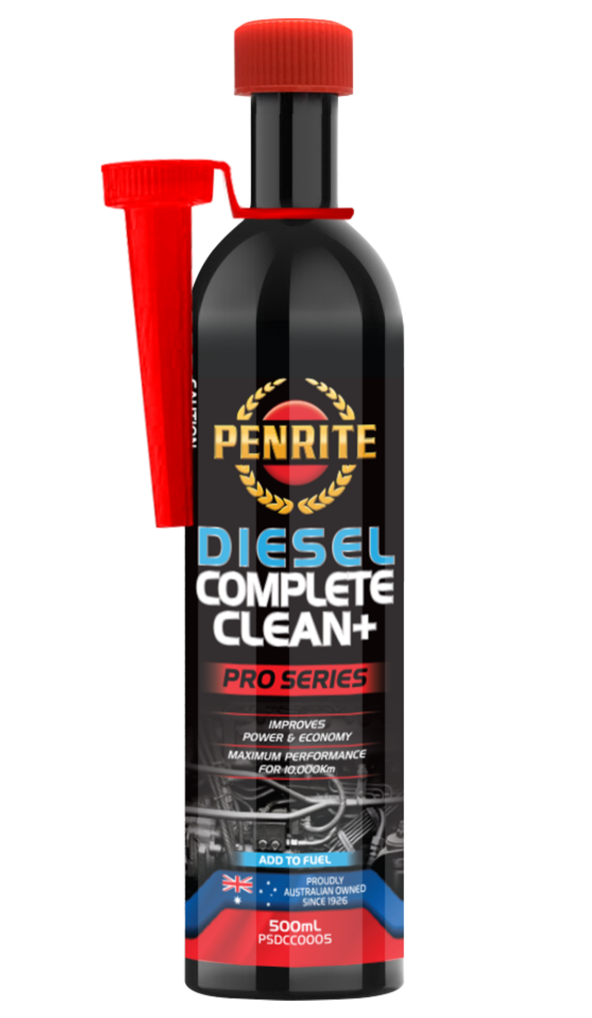 PSDCC0005 Penrite Pro Series Diesel Complete Clean+ 500mL | Genuine Penrite Lubricants