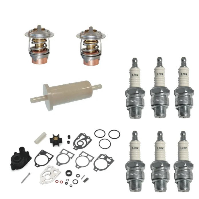 Aftermarket Mercury V175HP 6-Cylinder (4301235-0C100860) (8058870 & Up) Service Kit | Sawley's Select Marine Parts