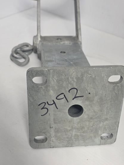 3492 Dunbier Trailer Winch Carrier Inc Bow Roller Suits 100mm Sq