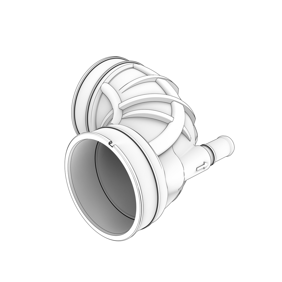 21646277 Inlet Hose | Genuine Volvo Penta Part