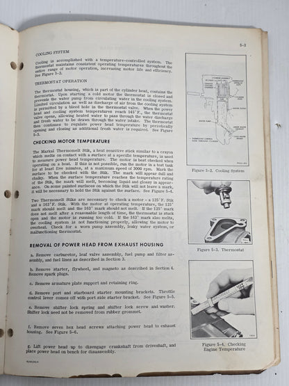 1973 Evinrude Fastwin 18HP Service Manual | Genuine Used Manual