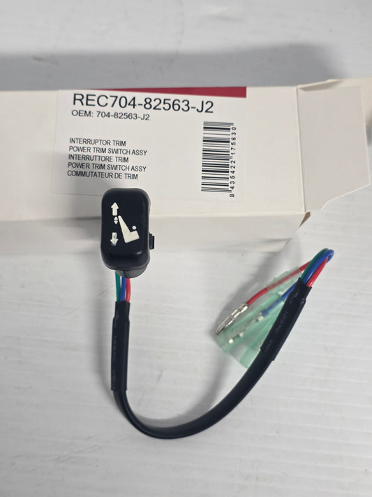 704-82563-J2 Aftermarket Yamaha Power Trim Switch Assembly | Sawley's Select Marine Parts