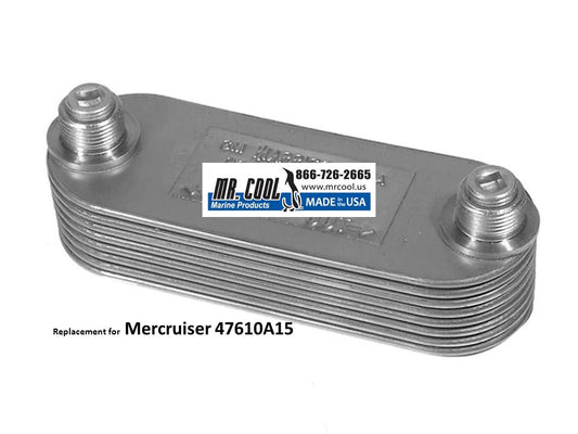 47610A15 Aftermarket Mercruiser Transmission/Gear Cooler | Sawley's Select Marine Parts