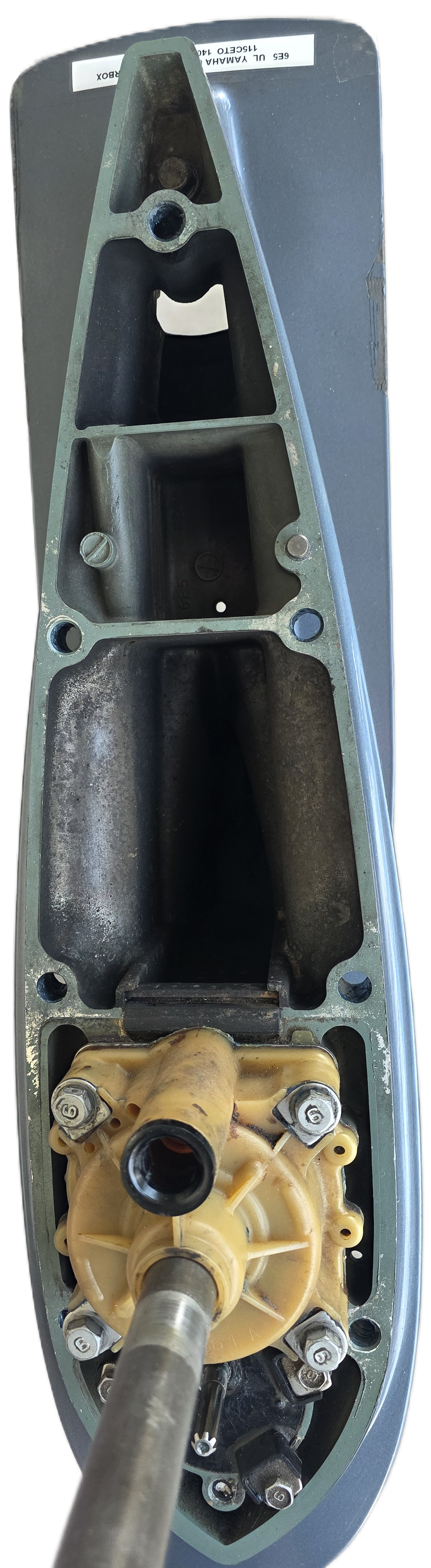 6E5 UL Yamaha Ultra Long Gearbox 115CETO 140CETO | Genuine Used Part