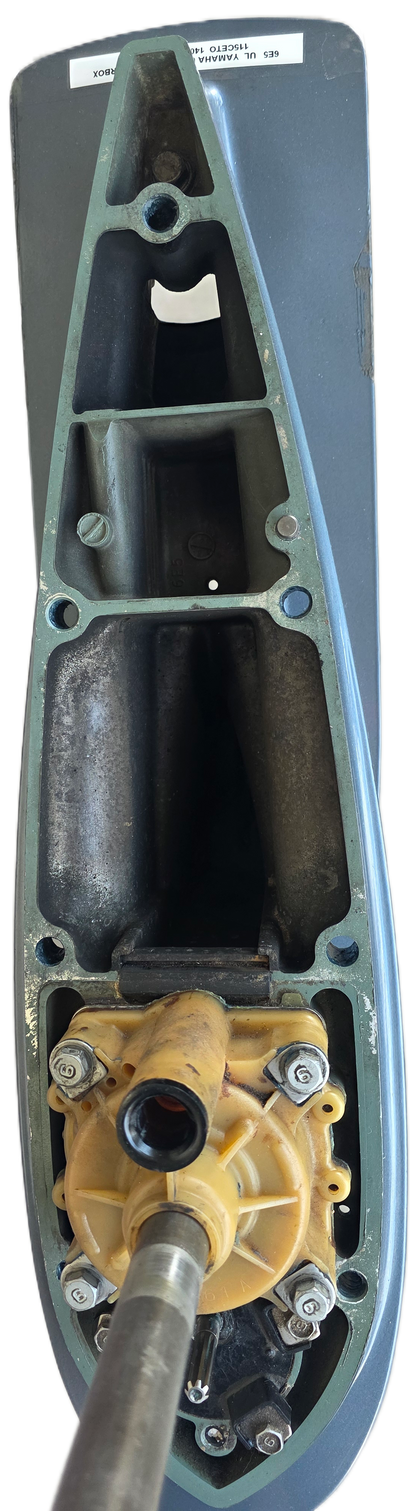 6E5 UL Yamaha Ultra Long Gearbox 115CETO 140CETO | Genuine Used Part