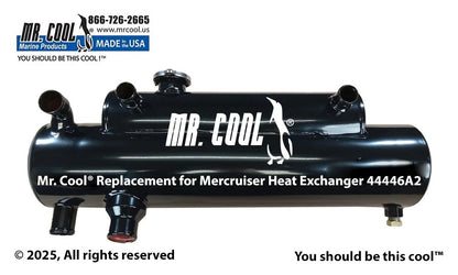 44446A2 Mercruiser 44446A2 7.4L Big Block Heat Exchanger (Rear Mount) Replacement