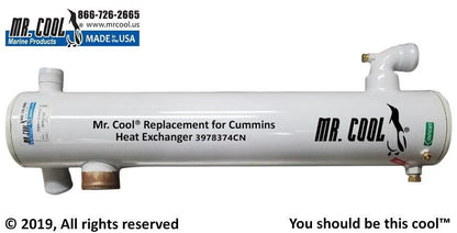 3978734CN Cummins Heat Exchanger 3978734CN - 5x27 Replacement Part