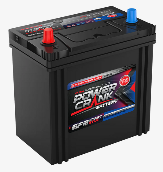 EFBNS40Z-K42R Power Crank 420 CCA Battery | EFB Stop/Start Series