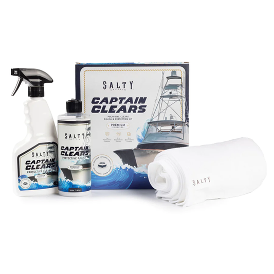 Captain Clears 2-Part Vinyl Clears Cleaner Kit
