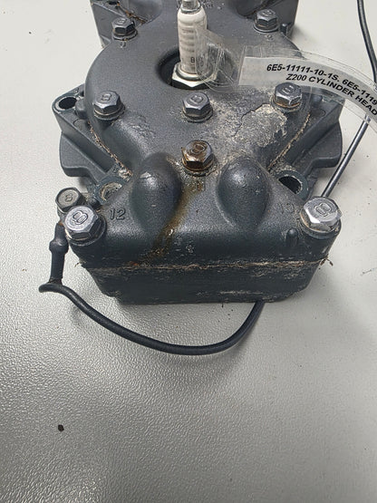 6E5-11111-10-1S 6E5-11191-01-1S 6G5-12413-00-1S Yamaha Cylinder Head, Cover & Thermo | Genuine Used Part