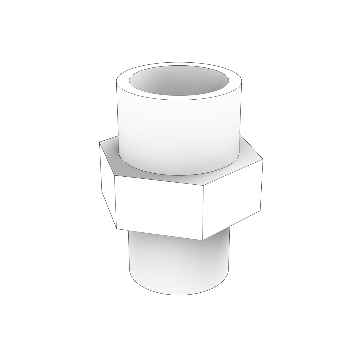 963948 Nipple | Genuine Volvo Penta Part
