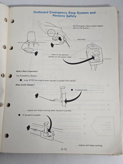 1986 Johnson CU Colt/Junior through 8 Models Service Manual | Genuine Used Manual