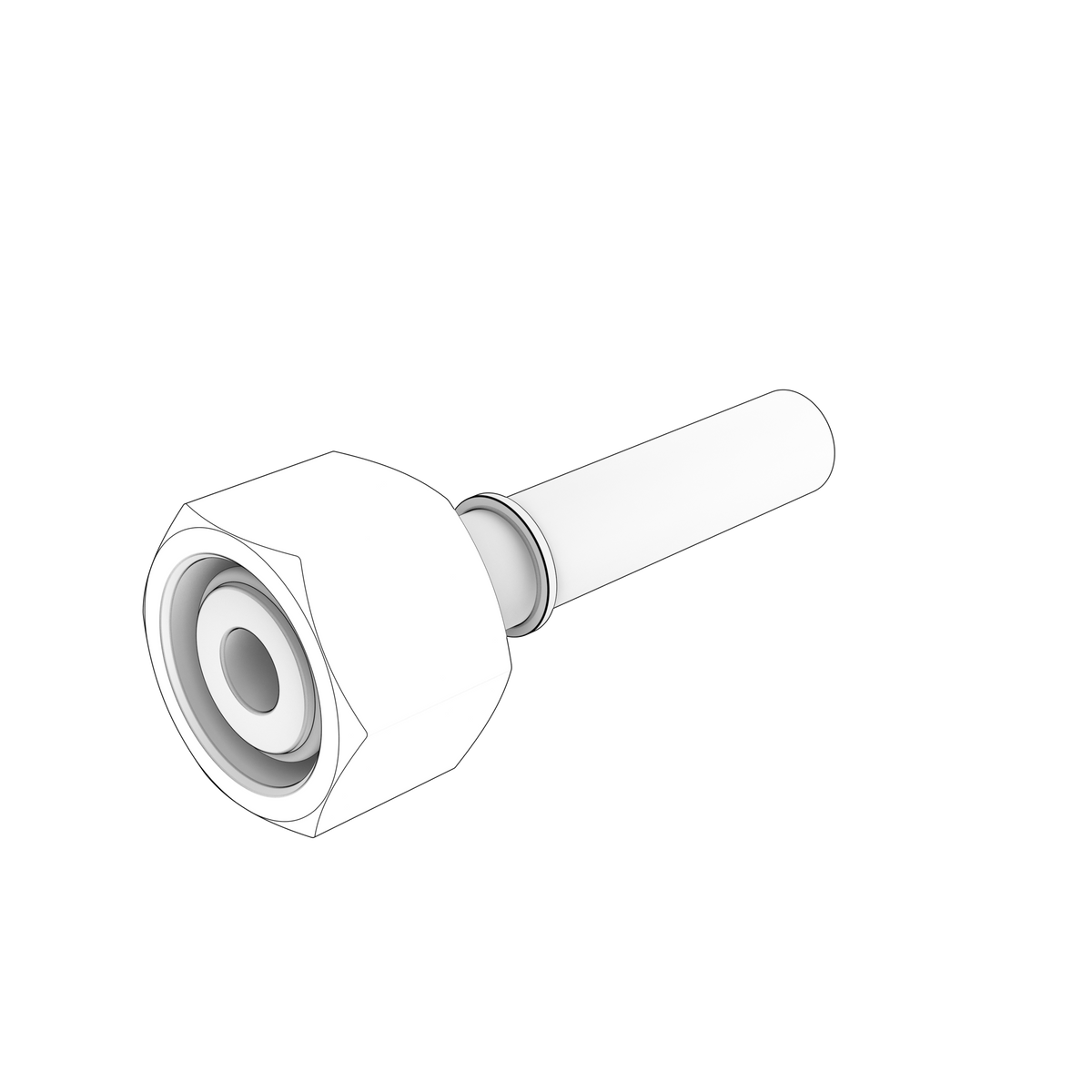 931561 Hose Nipple | Genuine Volvo Penta Part