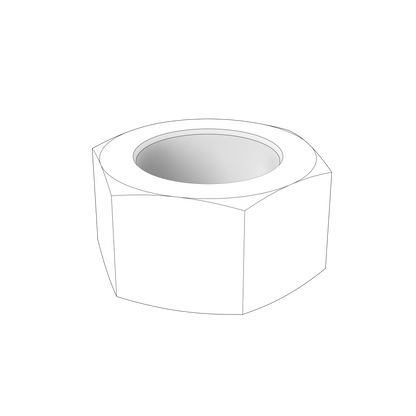 60112769 Hexagon Nut | Genuine Volvo Penta Part - photo 2 of 2