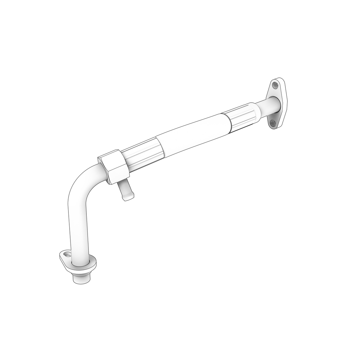 24244404 Oil Return Pipe | Genuine Volvo Penta Part - photo 2 of 2