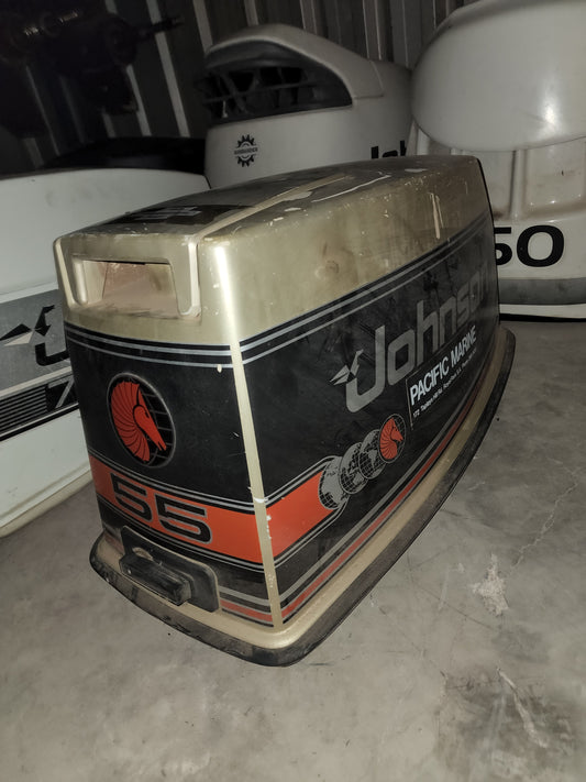 0436568 Johnson 55hp Top Cowling | Genuine Used Part