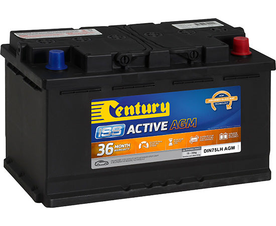 106124 Century DIN75LH AGM ISS ACTIVE AGM Battery