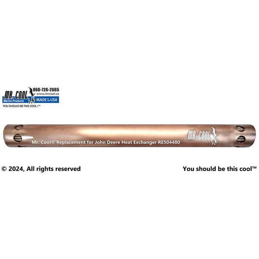 RE504480 Aftermarket John Deere Heat Exchanger Bundle Insert | Sawley's Select Marine Parts