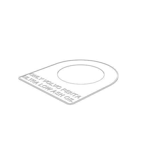 24683707, Decal | Genuine Volvo Penta Part