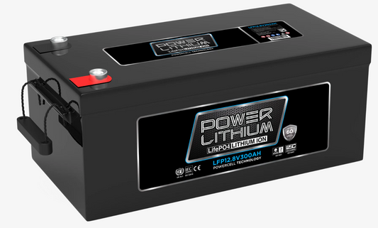 LFP12.8V300AH Power Crank 300 AH Battery | 12V Lithium Deep Cycle