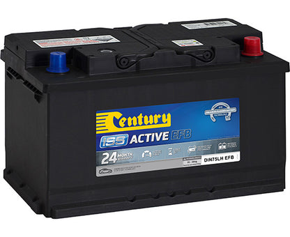 116114 Century DIN75LH EFB ISS Active EFB MF Battery | Genuine Century Battery