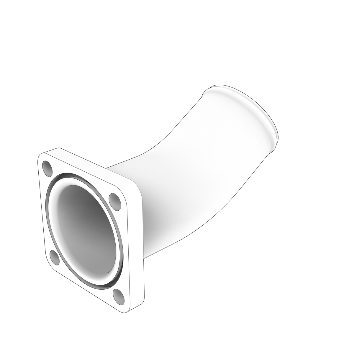 3830257 Pipe Elbow | Genuine Volvo Penta Part - photo 2 of 2