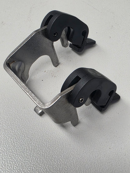 6E5-48538-00-00 6E5-48531-00-00 Yamaha 115CETO Remote Control Bracket & Clamps | Genuine Used Part