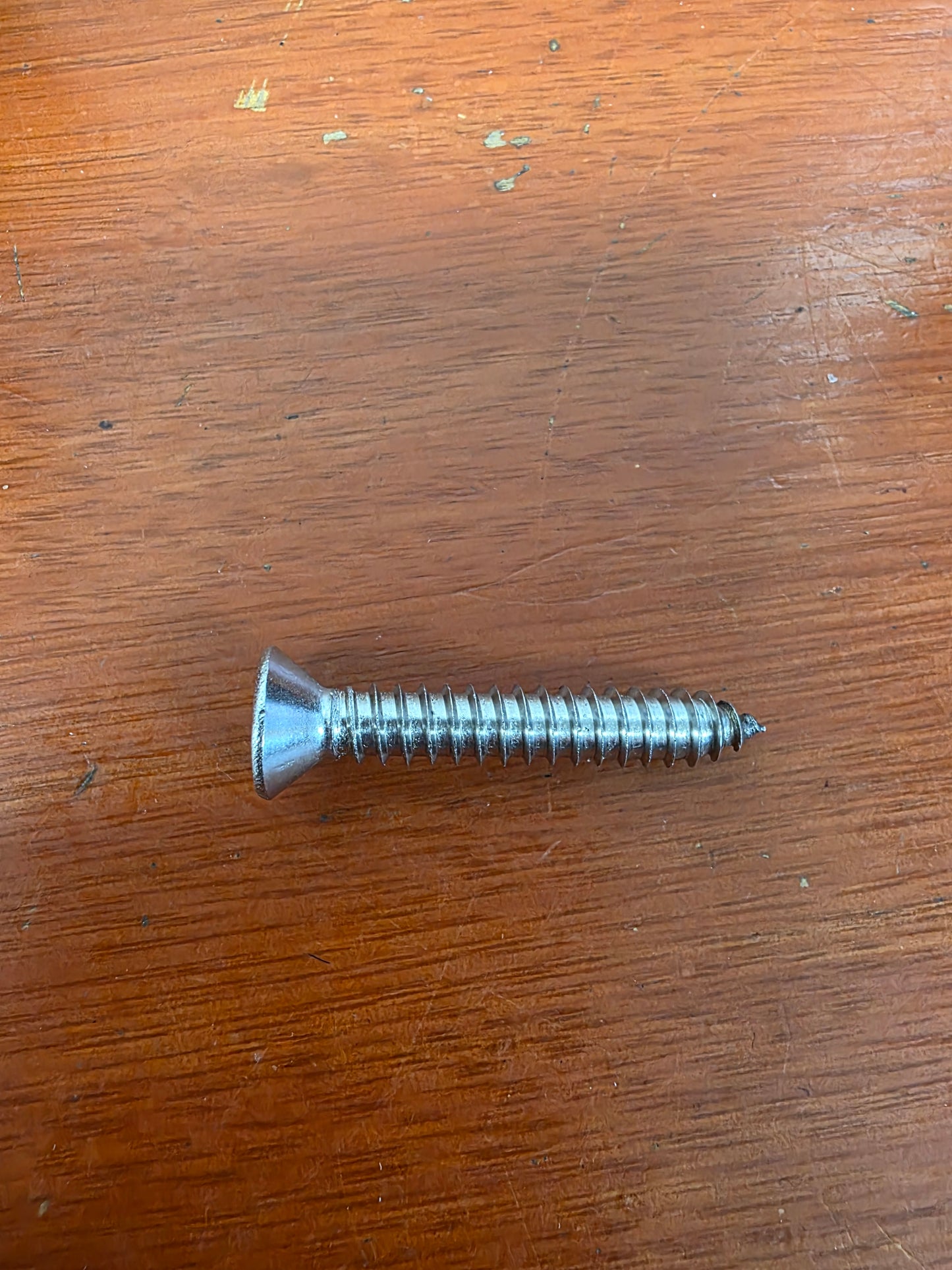 012726350 6,3x50 Countersunk Tapping Screw Shape C With H Recessed Head (1) | Marine Stainless Fastener