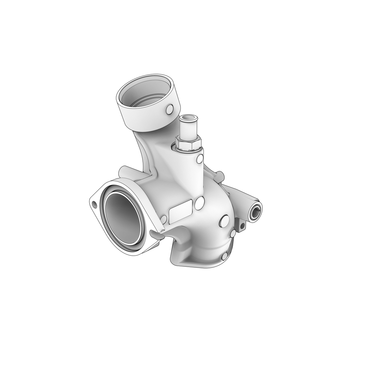 22531007 Coolant Pipe | Genuine Volvo Penta Part - photo 2 of 2
