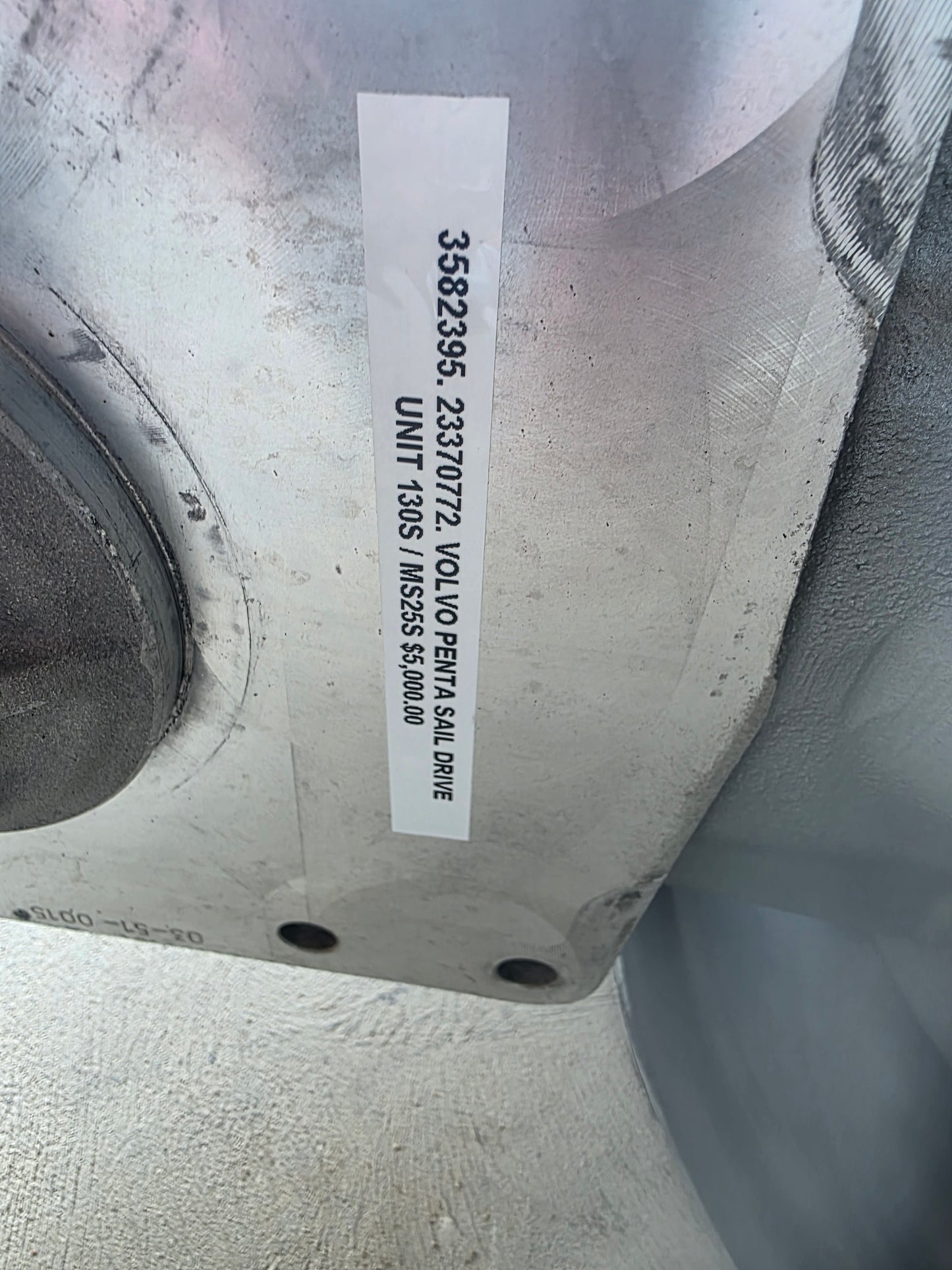 3582395 23370772 Volvo Penta Sail Drive Unit 130s/MS25S | Genuine Used Part