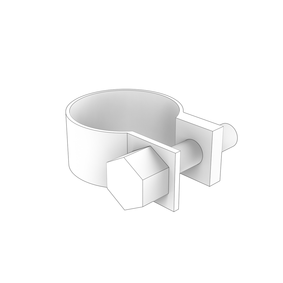 975273 Hose Clamp | Genuine Volvo Penta Part