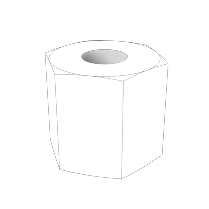 956980 Fitting Nut | Genuine Volvo Penta Part - photo 2 of 2
