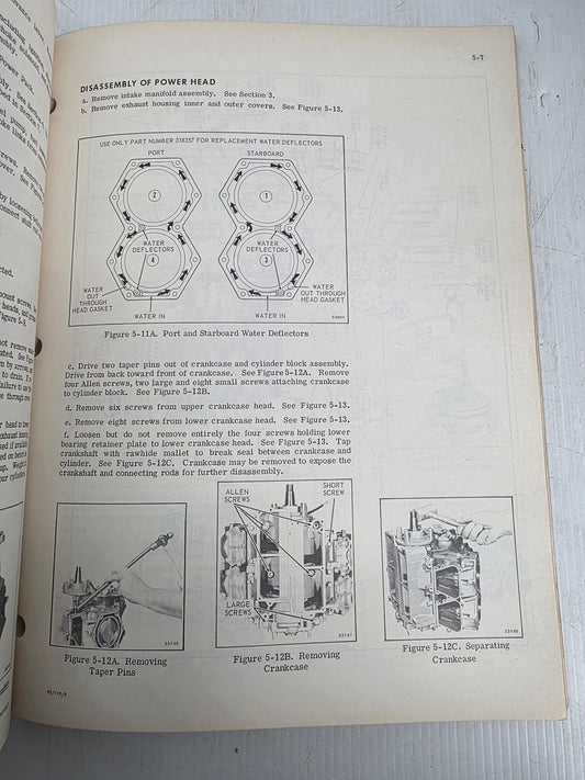 1975 Johnson 115HP Service Manual | Genuine Used Manual - photo 2 of 2