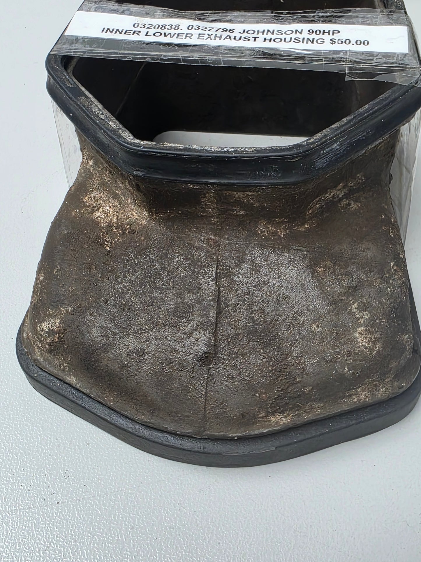 0320838 0327796 Johnson 90HP Inner Lower Exhaust Housing | Genuine Used Part