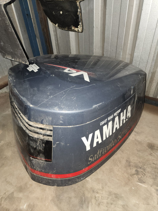 6N7-42610-80-00 Yamaha 130hp Top Cowling | Genuine Used Part