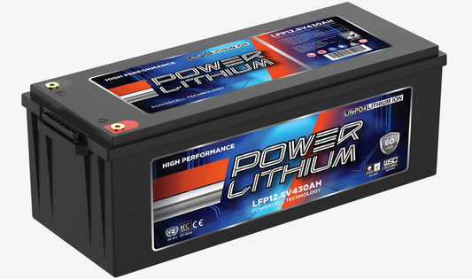 LFP12.8V430AH Power Crank 430 AH Battery | 12V Lithium Deep Cycle