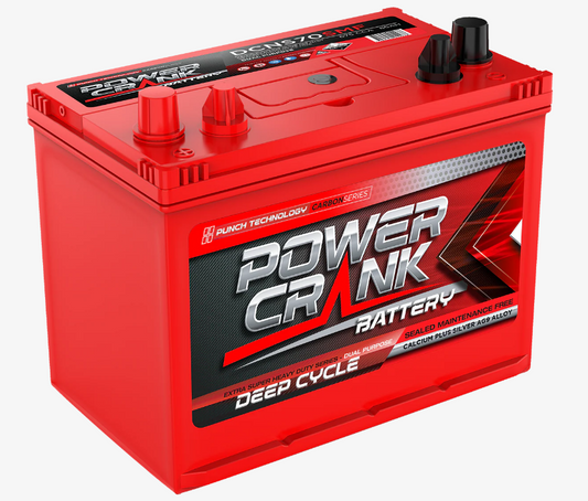 DCNS70SMF Power Crank 675 CCA Battery | Deep Cycle Series