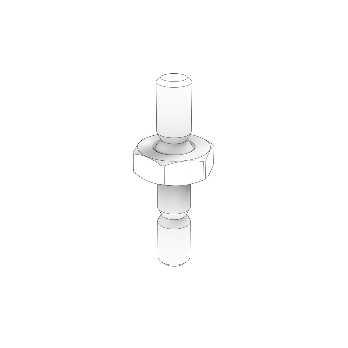 21955036 Stud | Genuine Volvo Penta Part